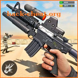 Gun Games 3d: Squad Fire Free - FPS Shooting War icon