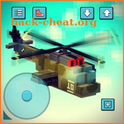 Gunship Craft: Crafting & Helicopter Flying Games icon