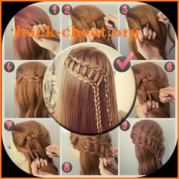Hairstyles Step by Step DIY icon