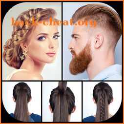 Hairstyles, Step By Step For Men & Women icon