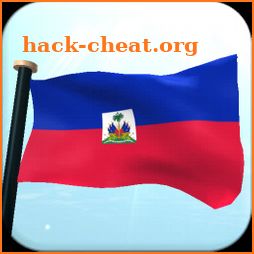 Haiti Flag 3D Free Wallpaper icon