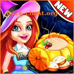 Halloween Cafe Shop: Chef Restaurant Cooking Games icon