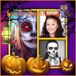 Halloween Collage Maker Pic Grid icon