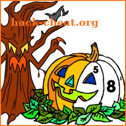 Halloween Color by Number - Horror Coloring Book icon
