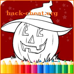 Halloween Coloring Book Pages For Kids icon