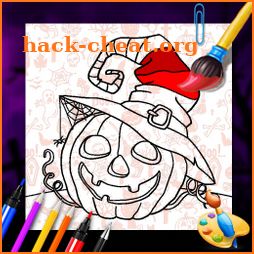 Halloween Coloring Page Games icon