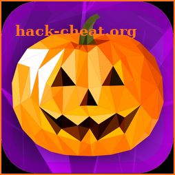 Halloween ColorPoly - Poly Art Coloring Pages HD icon