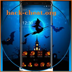 Halloween Ghost Night Pumpkin Theme icon
