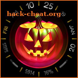 Halloween Glow Watchface VS85 icon