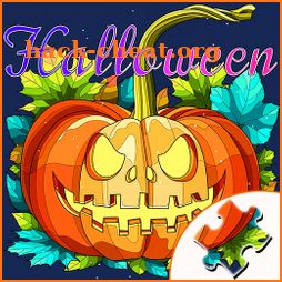 Halloween Jigsaw Puzzle Offline, Free Puzzle Games icon
