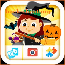 Halloween Kids Games & Frames icon
