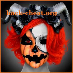 Halloween Makeup and Hair Photo Editor icon