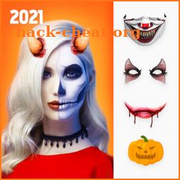 Halloween Photo Editor - Halloween Makeup Camera icon