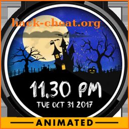 Halloween watch face | Haunted icon
