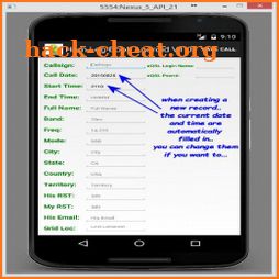 Ham Log Book for Android v1.5 icon
