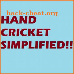 Hand Cricket Simplified!!! icon