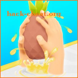 Hand Squeeze 3D icon