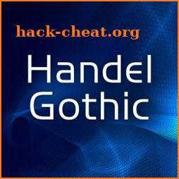 Handel Gothic FlipFont icon