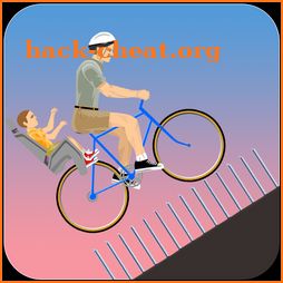 Happy Bicycle on Wheels icon