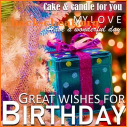 Happy Birthday Wishes Messages and Quotes my Love icon