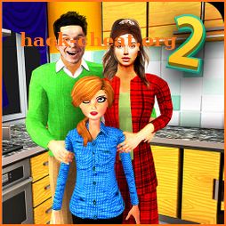 Happy Family Life Dad Mom - Virtual Housewife 2 icon