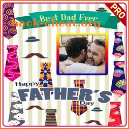 happy father's day stickers and frames icon