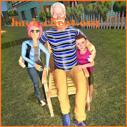 Happy Grandpa Simulator Virtual Family icon