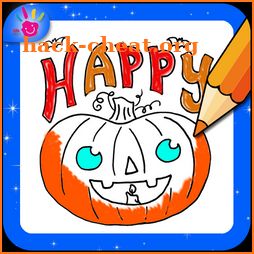 Happy Halloween Coloring Book Drawing Game icon