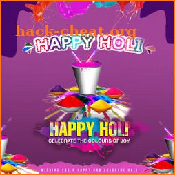 Happy Holi Images Photo Wishes Messages & Greeting icon