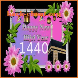 happy islamic new year 1440 : quotes and wallpaper icon