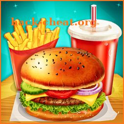 Happy Kids Meal Maker - Burger Cooking Game icon