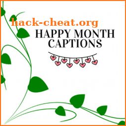 Happy Month Captions and Cards icon