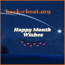 Happy Month Wishes and cards icon