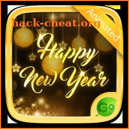 Happy New Year 2018 GO Keyboard Animated Theme icon