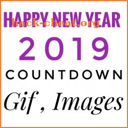 Happy New Year 2019 GIF Images Countdown Download icon