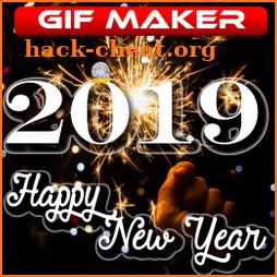 Happy New Year 2019 GIF Maker & Greeting Cards App icon