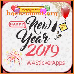 Happy New Year 2019 Sticker Pack - WAStickerApps icon