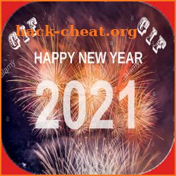 Happy New Year 2021 GIF icon