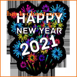 Happy New Year 2021 Stickers WAStickerApps icon