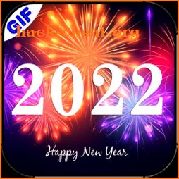 Happy New Year 2022 GIF icon