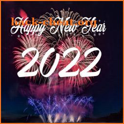 Happy new year 2022 GIF icon