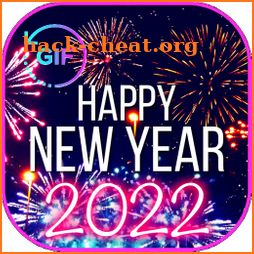 Happy New Year 2022 Images Gif icon