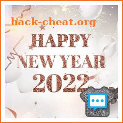 Happy New year 2022 Next SMS icon