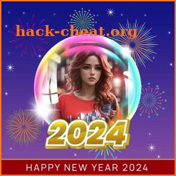 Happy New Year 2024 PhotoFrame icon