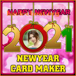Happy New Year Card Maker icon