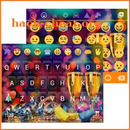 Happy New Year Emoji Keyboard icon