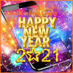 Happy New Year Fireworks Theme 2021 icon