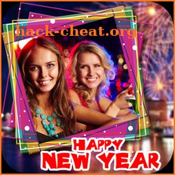 Happy New Year Photo Frame 2019 New Year Wishes 🎉 icon