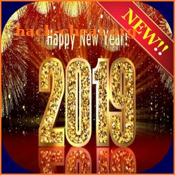 Happy New Year SMS Gif 2019 icon