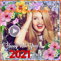 Happy New Year video maker 2021 icon